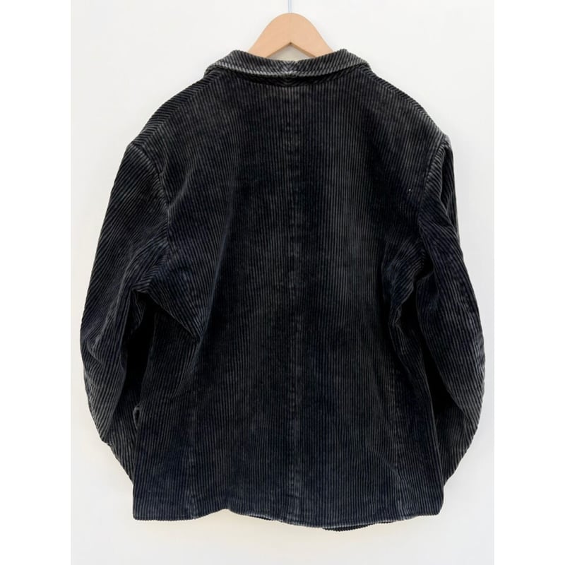 80s GERMANY WORK DOUBLE BREASTED CORDUROY JACKE