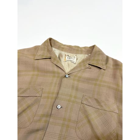 60s CAMPUS OPEN COLLAR SHIRT MADE IN USA 🇺🇸 Size M