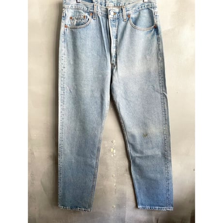 90s Levi’s 501 DENIM PANTS MADE IN USA 🇺🇸  W36L34 →W34L33