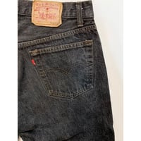 80s Levi’s 501-0658 BLACK DENIM PANTS MADE IN USA 🇺🇸 Size W34L34→W33L32