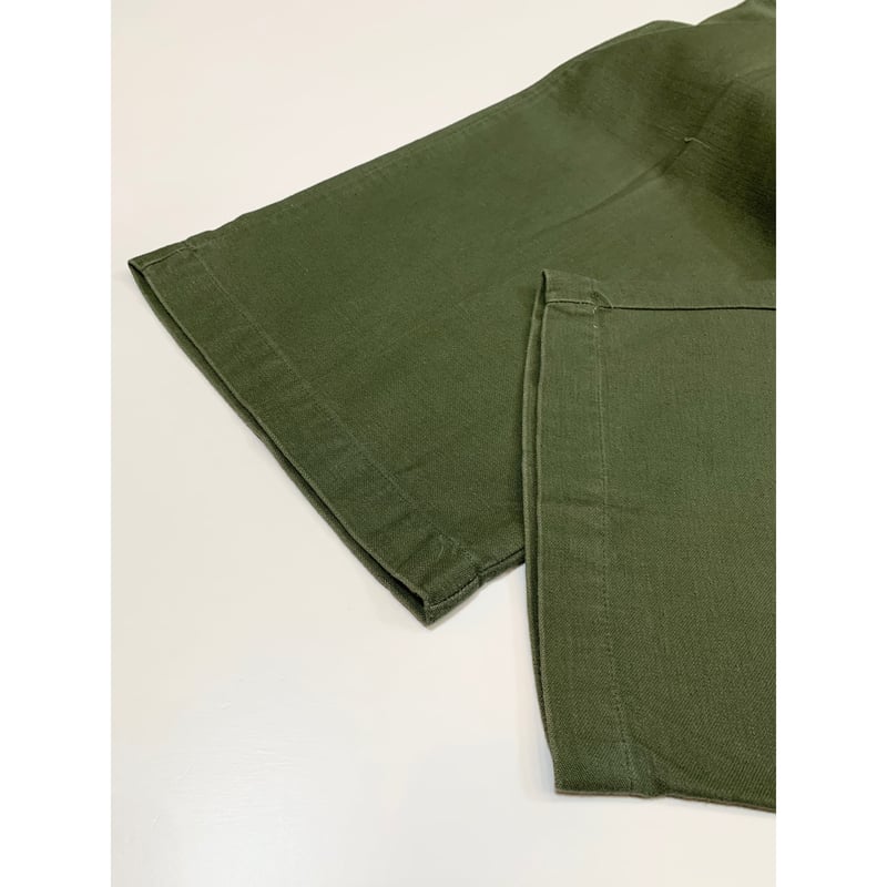 60s US ARMY OG-107 COTTON SATEEN BAKER PANTS Si 60s US ARMY OG-107 COTTON SATEEN BAKER PANTS Si