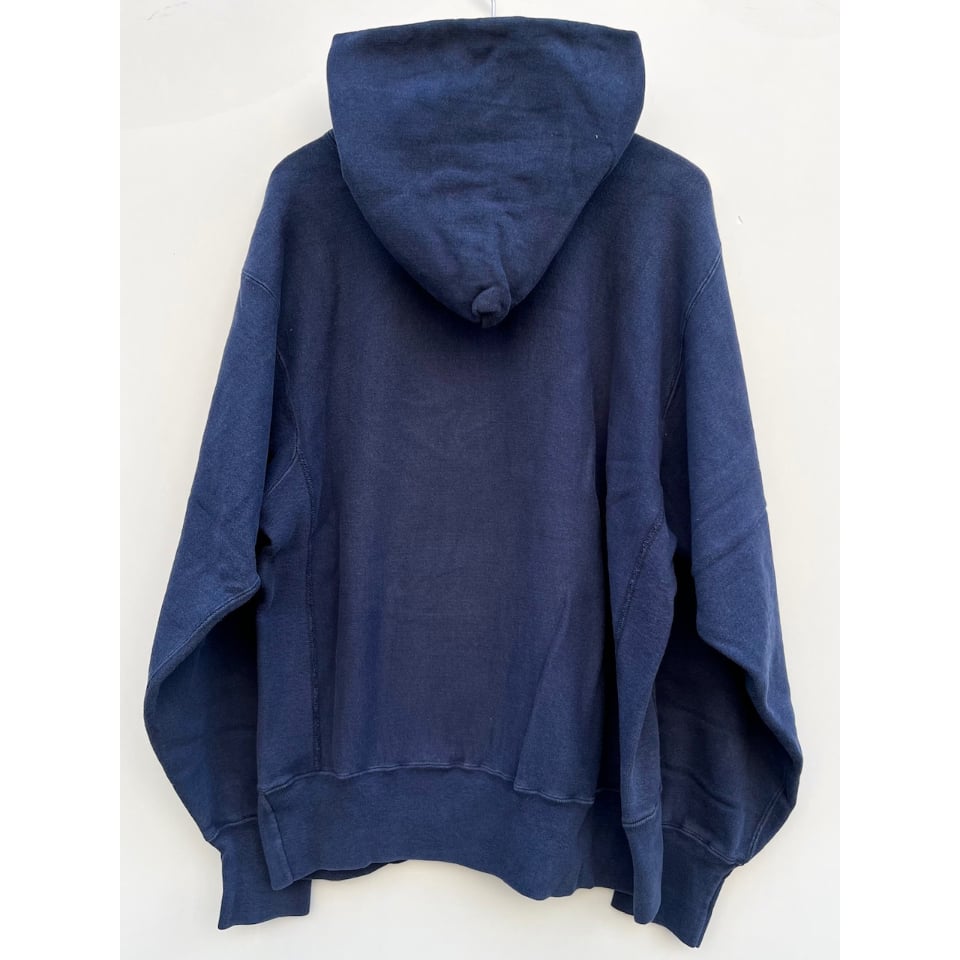 【USA-vintage】80schampion reverse weave美品 Vintage 80s Champion Reverse Weave Navy Blank Sweatshirt Hoodie