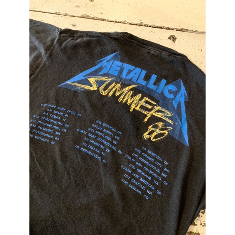 80s METALLICA Summer Tour Tee Size L | KORDS