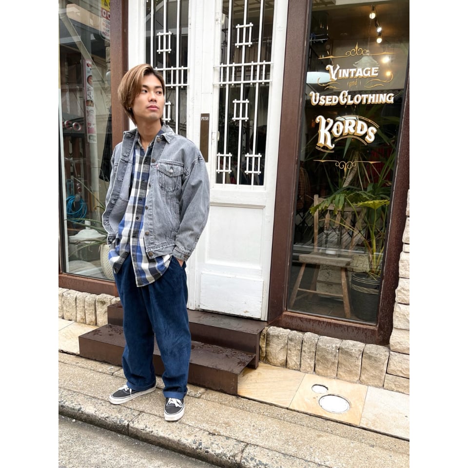 80s Levi's 77930 ブラック デニムジャケット リーバイス 黒 S USA製 80's Levi's ブラック デニム ジャケット Gジャン M