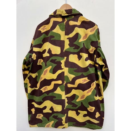 60s CZECH SLOVAKIA MILITARY SALAMANDAR CAMO COAT Size 1B (L程)