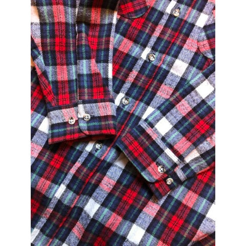 70s BIG MAC flannel shirt ビッグマックM ヴィンテージ 70s BIG MAC FLANNEL SHIRT Size L | KORDS