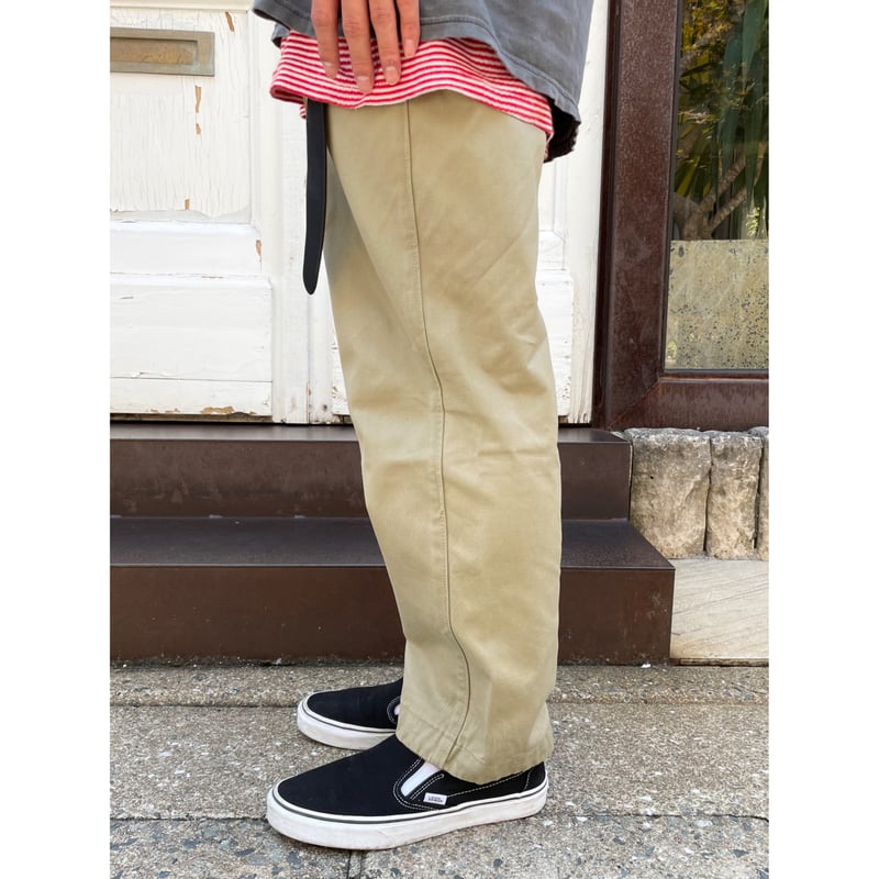 60〜70s ITALY ARMY CHINO TROUSERS Size W30L28 |
