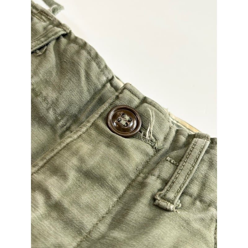 50s US ARMY M-51 FIELD TROUSERS Size SMALL-SHOR