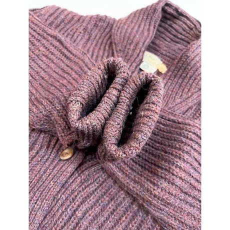 80s L.L.Bean SHAWL COLLAR CARDIGAN MADE IN ENGLAND 🏴󠁧󠁢󠁥󠁮󠁧󠁿 Size M程