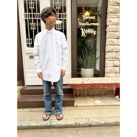 90s Ralph Lauren  OXFORD B/D SHIRT Size 16 1/2-34