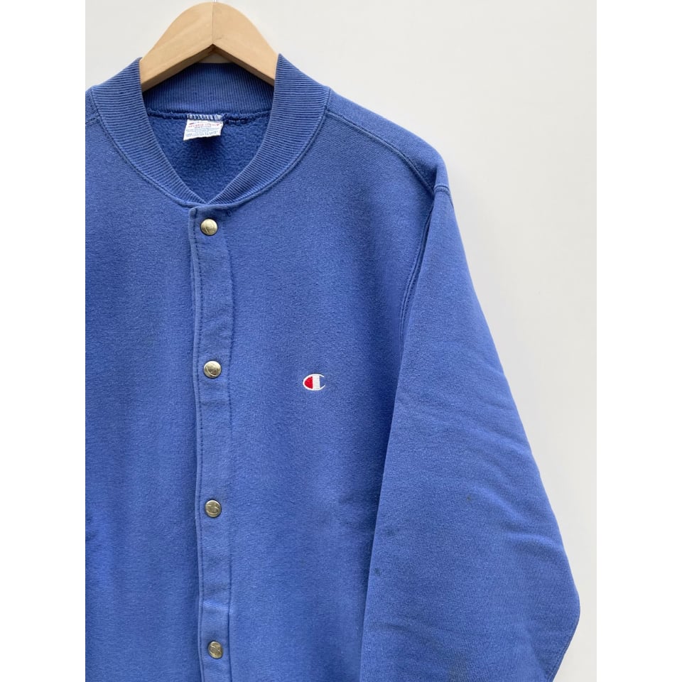 90s Champion REVERSE WEAVE FULLSNAP CARDIGAN MA