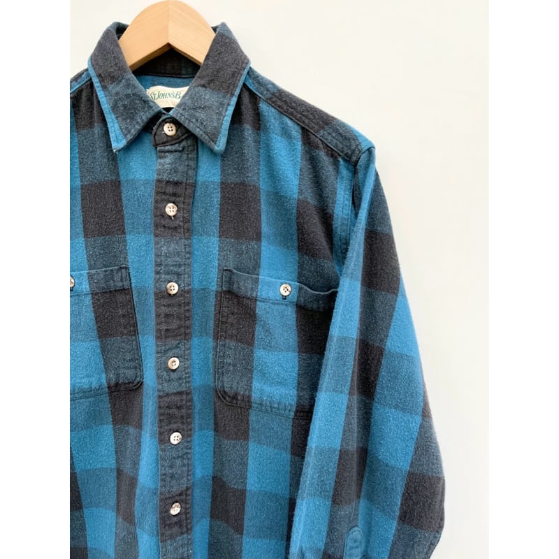 90s ST. JOHN'S BAY FLANNEL SHIRT Size M | KORDS