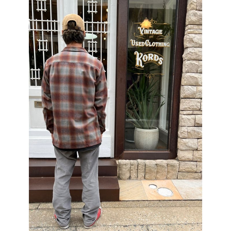 90〜00s PENDELTON WOOL RIDER SHIRT Size M | KORDS