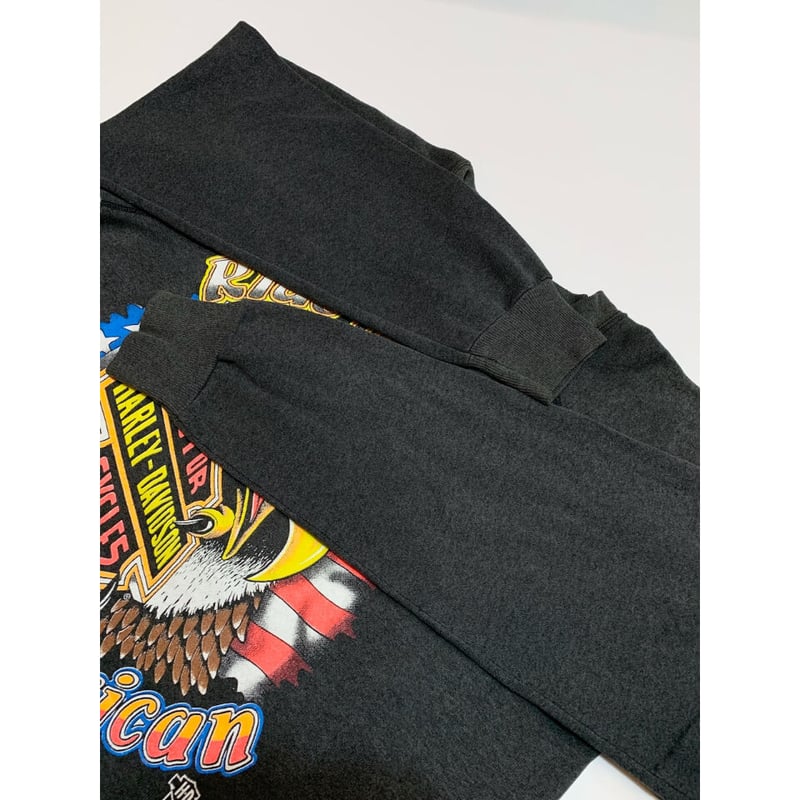 80s Harley-Davidson スウェット ラグラン 80s Harley-Davidson SWEAT Size L | KORDS