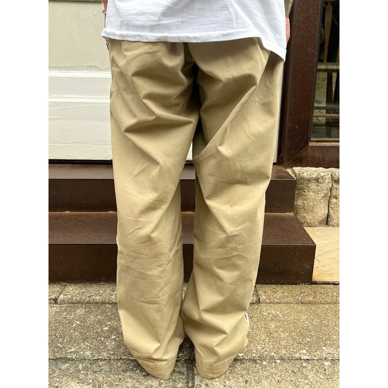 【良品】1960s us army W31 L32 チノパン ゴールデンサイズ 60s US ARMY KHAKI TROUSERS Size W34L31→W32L30 |