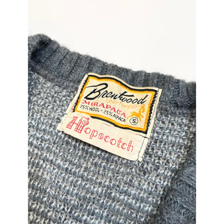 60s BRENTWOOD WOOL SWEATER Size S