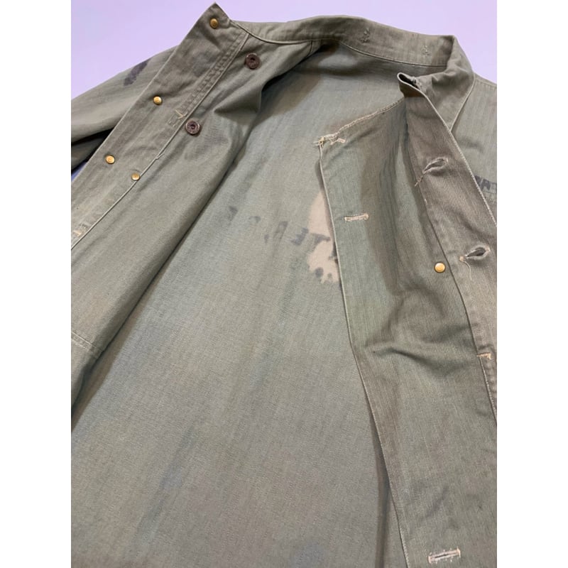 40s US MARINE CORPS P-44 HBT JACKET Size 42程 |