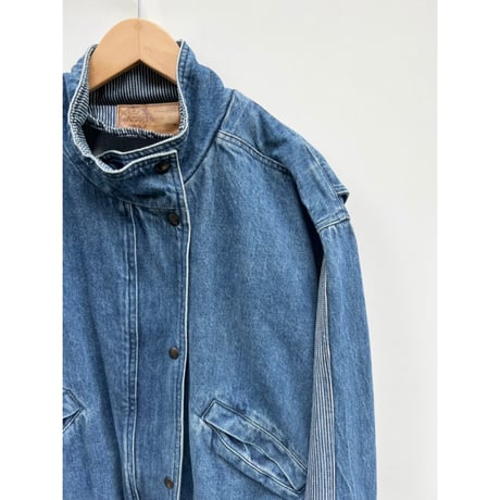 90s TRANS ACTION  DENIM RIDERS  JACKET Size S