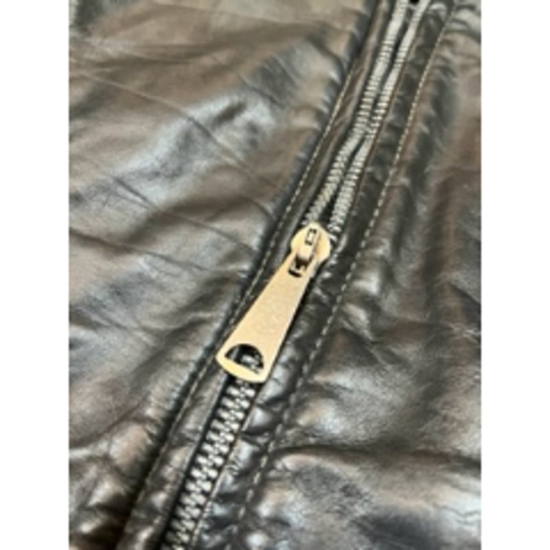 ジャケット・アウター 80s BROOKS Single Biker JKT VTG 80s BROOKS LEATHER SINGLE RIDERS JACKET MADE IN