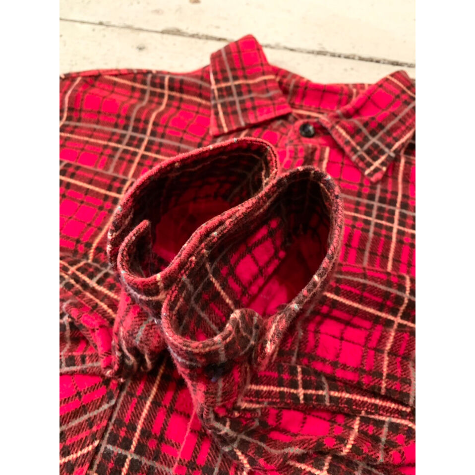 激レア】 50s PENNEY'S Flannel shirt マチ付き