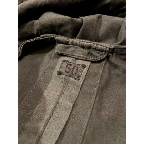 70s SWEDISH ARMY "M62" SNOW PARKA OVER DYED Size C50