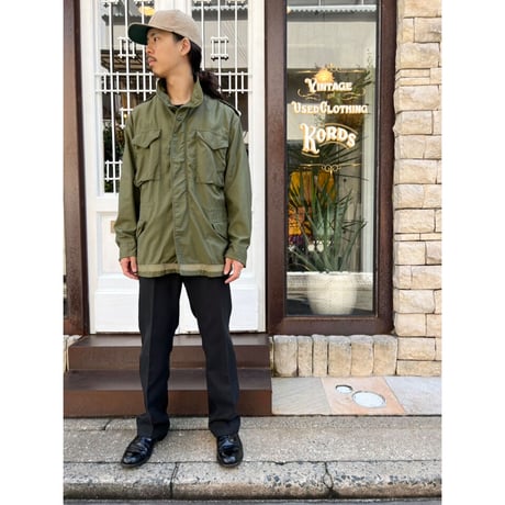 70s US ARMY M-65 "GRAY LINING" FIELD JACKET Size MEDIUM-REGULAR