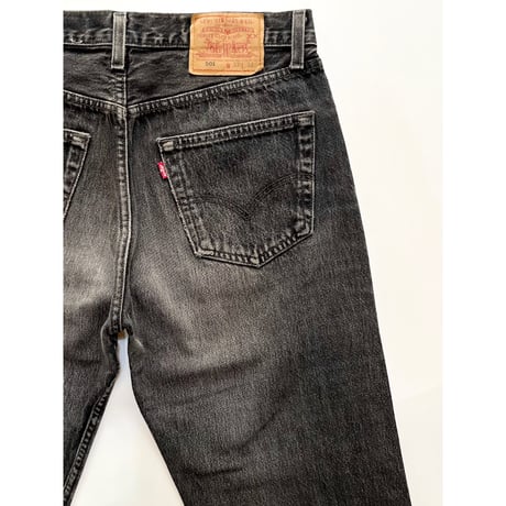90s Levi’s 501-0660 BLACK DENIM PANTS MADE IN USA 🇺🇸  Size W33L32→W32L31