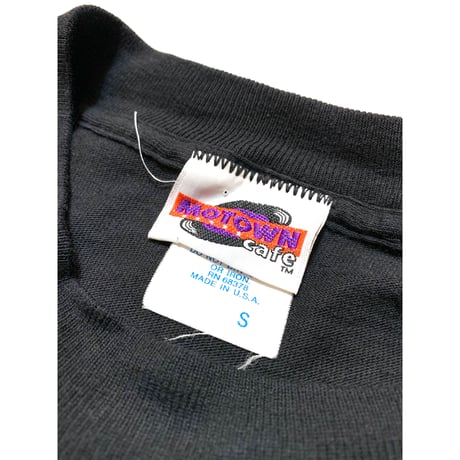 90s MOTOWN CAFE OFFICIAL Tee MADE IN USA🇺🇸 Size S
