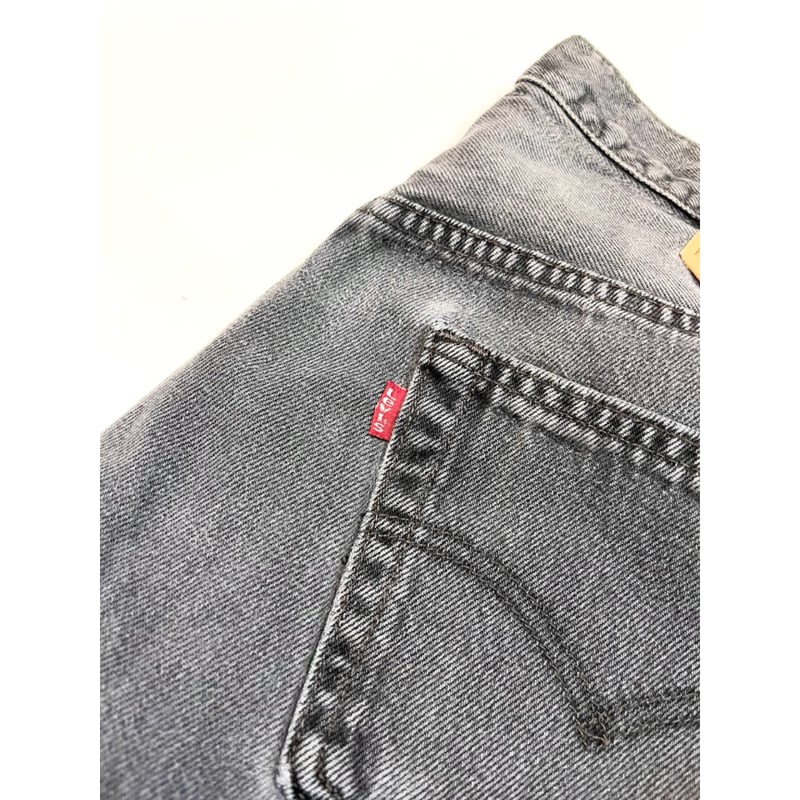 00s Levi's 501-0660 BLACK DENIM PANTS MADE IN U