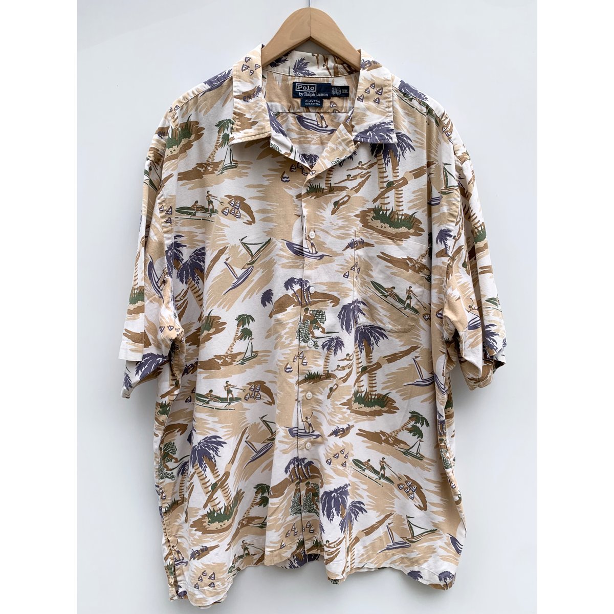 トップス Ralph Lauren open collar shirts 90s Ralph Lauren 