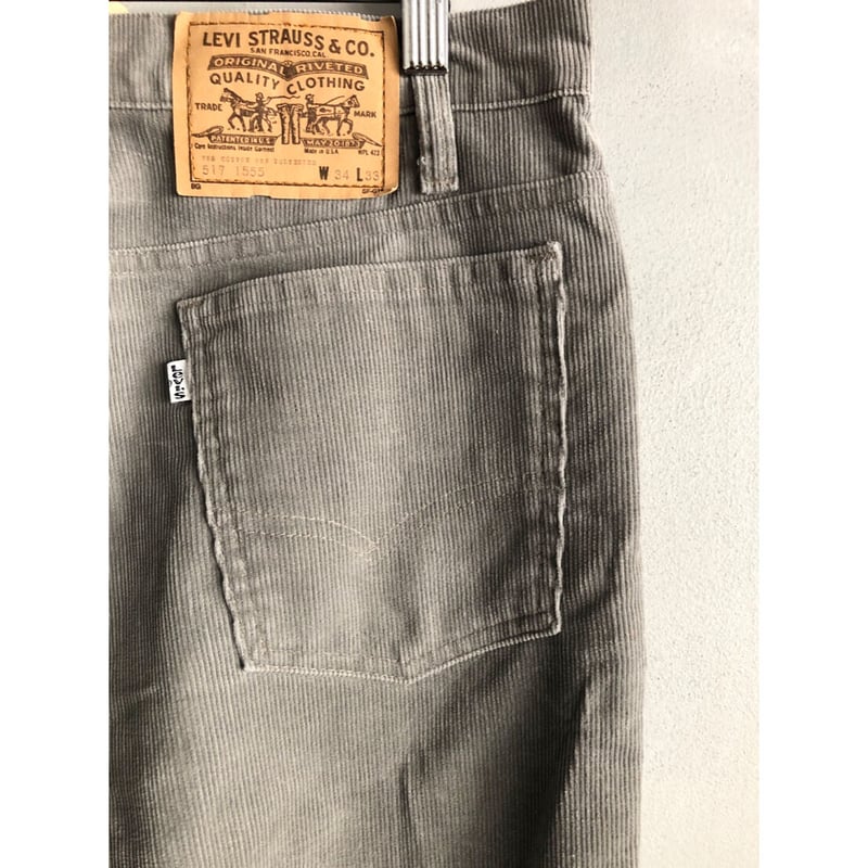 80s Levi's 517 CORDUROY PANTS MADE IN USA 🇺🇸 Si