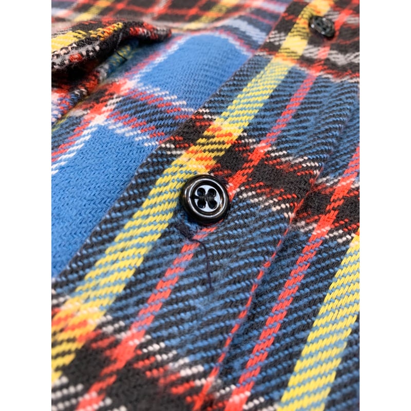 【好配色!!】70s Mr. Leggs ヘビーネルシャツ L USA製 黒緑 好配色!!】70s Mr. Leggs ヘビーネルシャツ L USA製 黒緑