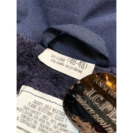 90s US NAVY ARAMID JACKET Size XL