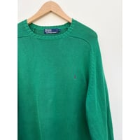 80s Ralph Lauren COTTON KNIT Size XL