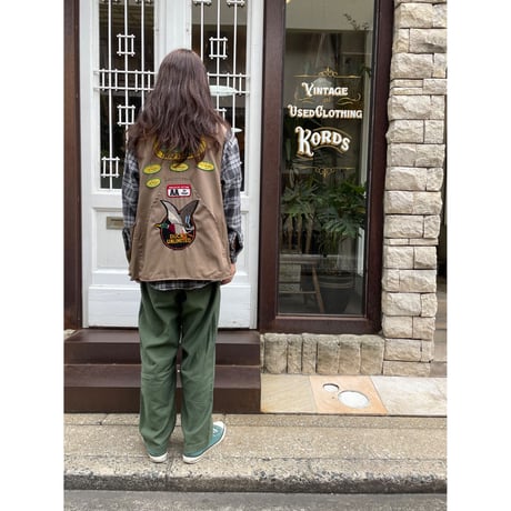 60〜70s BOB ALEEN "Gun Clab" SHOOTING VEST Size L
