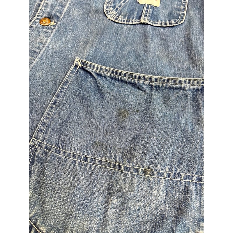 60s BIG MAC デニム カバーオール pennys USA製 60s BIG MAC DENIM COVERALL Size 42程 | KORDS