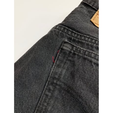 90s Levi’s 501-0660 "CUT OFF" BLACK DENIM PANTS MADE IN USA 🇺🇸 Size W32L32→W31L30