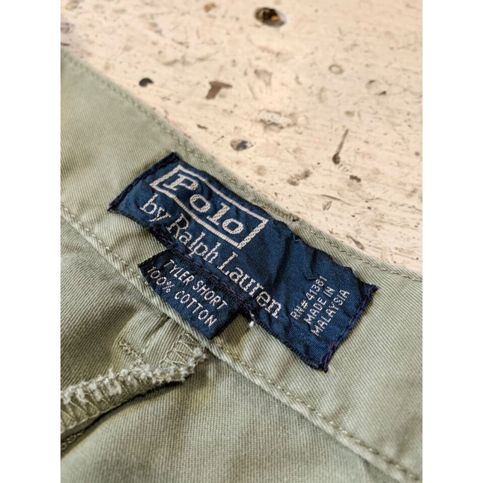 90s POLO RALPH LAUREN TYLER SHORTS Size W35→W34 90s POLO RALPH LAUREN TYLER SHORTS Size W35→W34