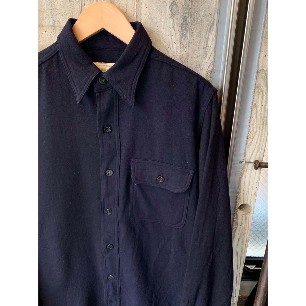 40s US NAVY CPO SHIRT Size 16〜16 1/2 | KORDS