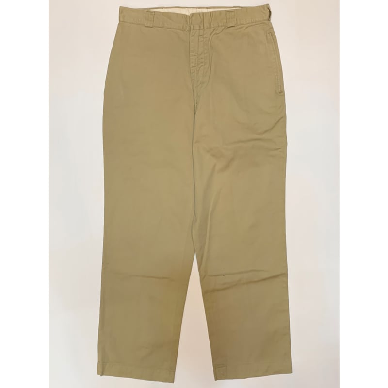 60s US ARMY KHAKI TROUSERS Size W34L31→W31L29 | 60s US ARMY KHAKI TROUSERS Size W34L31→W31L29 |