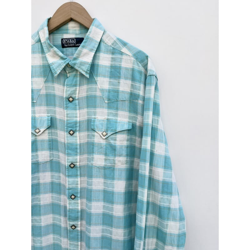 90s Polo Ralph Lauren ウエスタンシャツ 90's Polo Ralph Lauren/ポロ ラルフ ローレン チェック