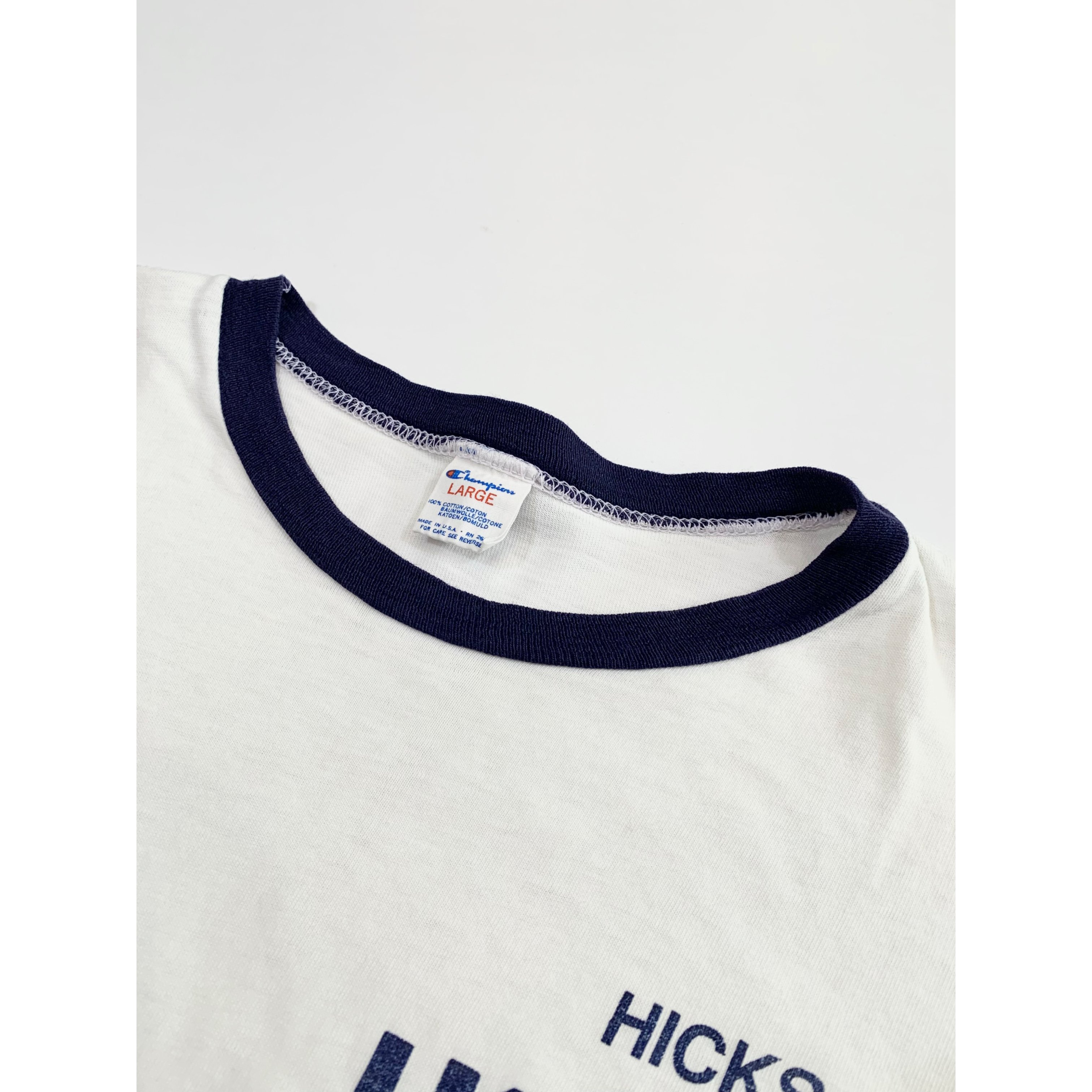 80's MADE IN U.S.A 13starリンガーTee 裾シングル original