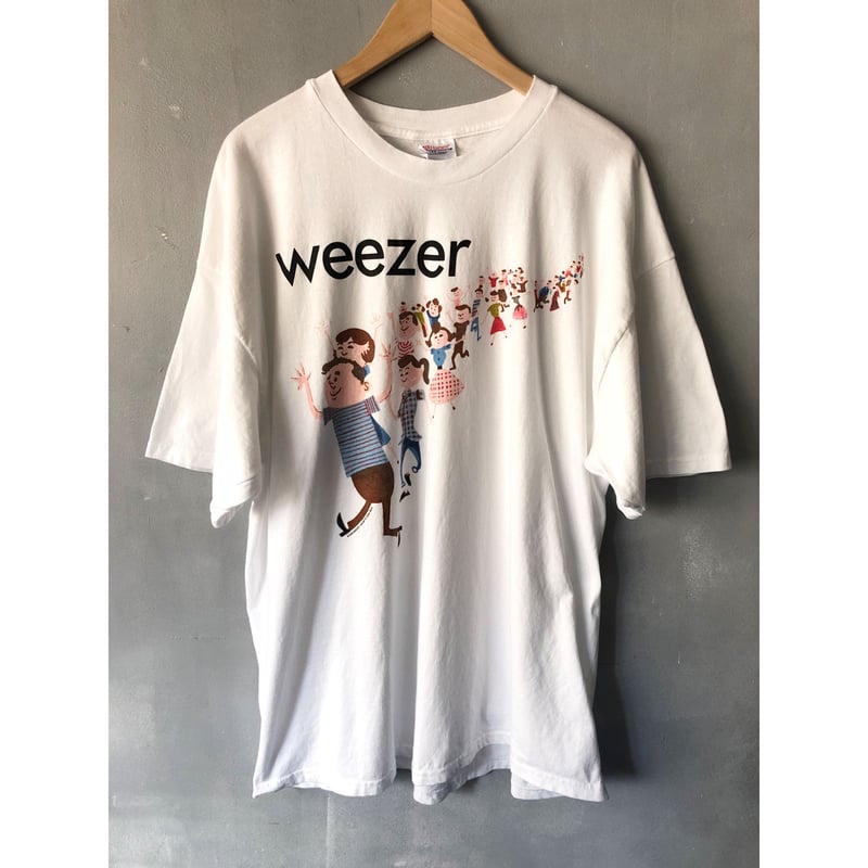 weezer running crowd Tシャツ 2000年 weezer running crowd Tシャツ 2000年
