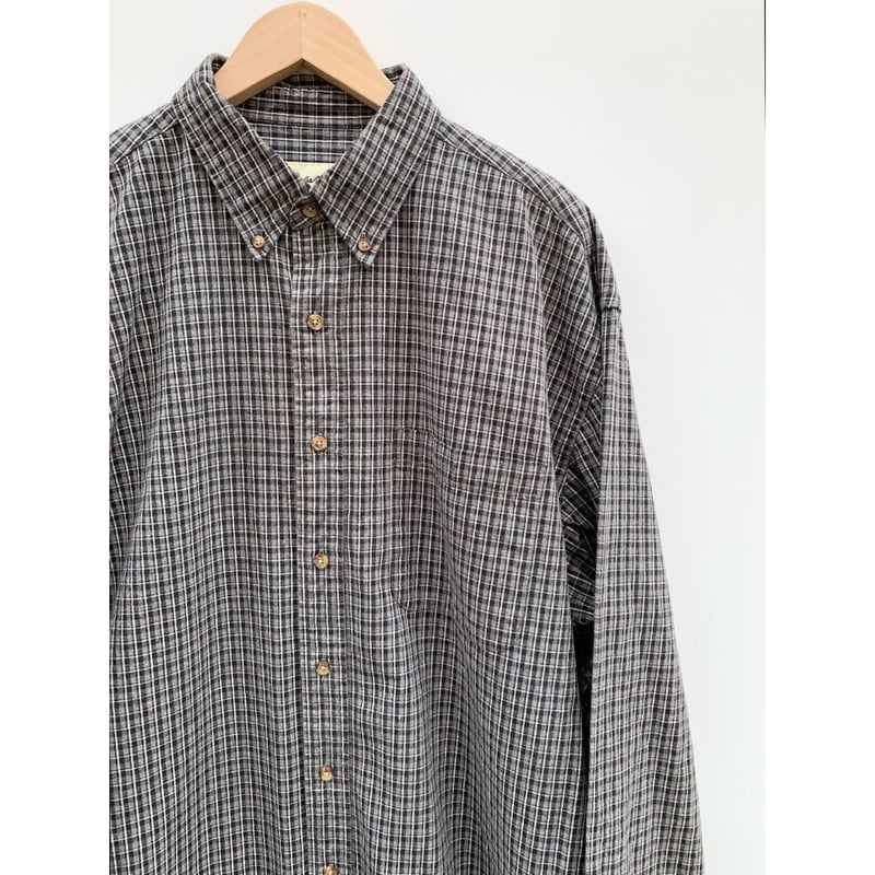 90s Eddie Bauer B/D SHIRT Size L | KORDS