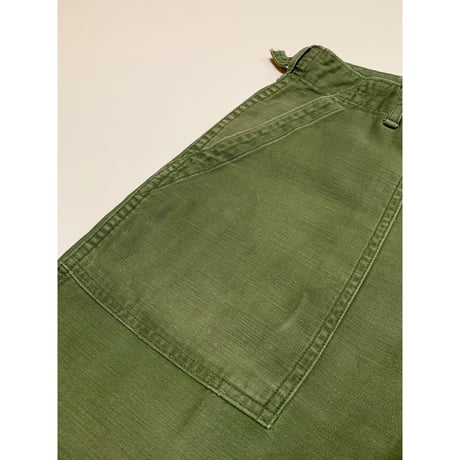 64s US ARMY OG-107 COTTON SATEEN BAKER PANTS Size W33L31