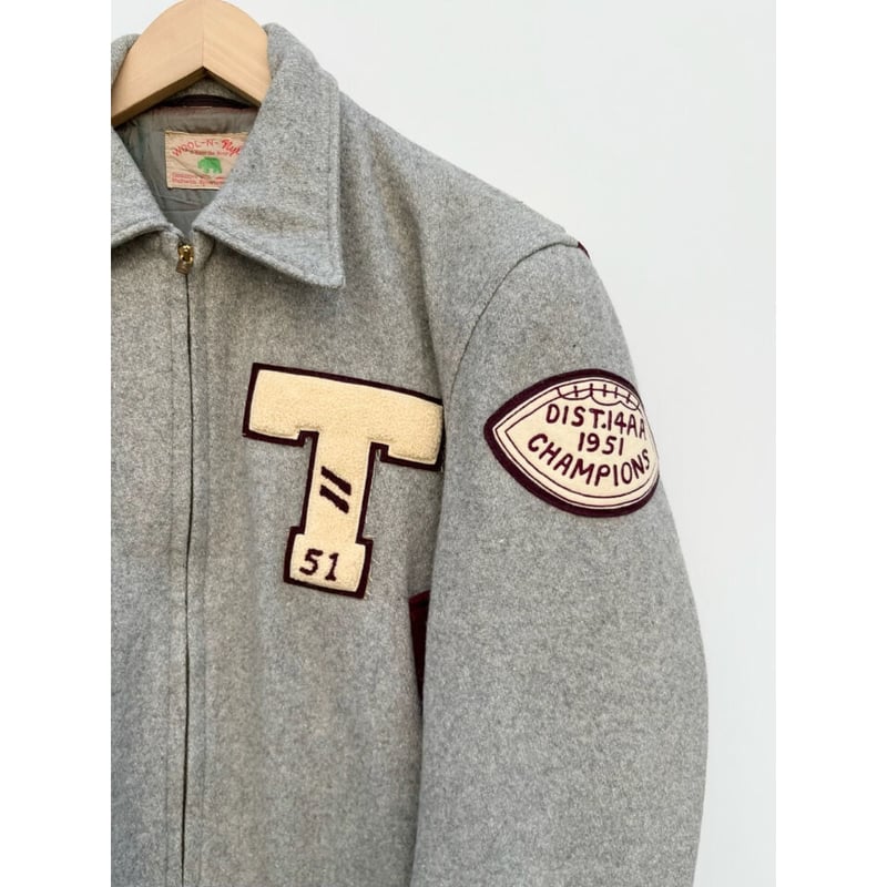 50s ヴィンテージ BUTWINRVERSIBLJACKETウールジャケット 50s BUTWIN WOOL SPORTS JACKET Size L程 | KORDS