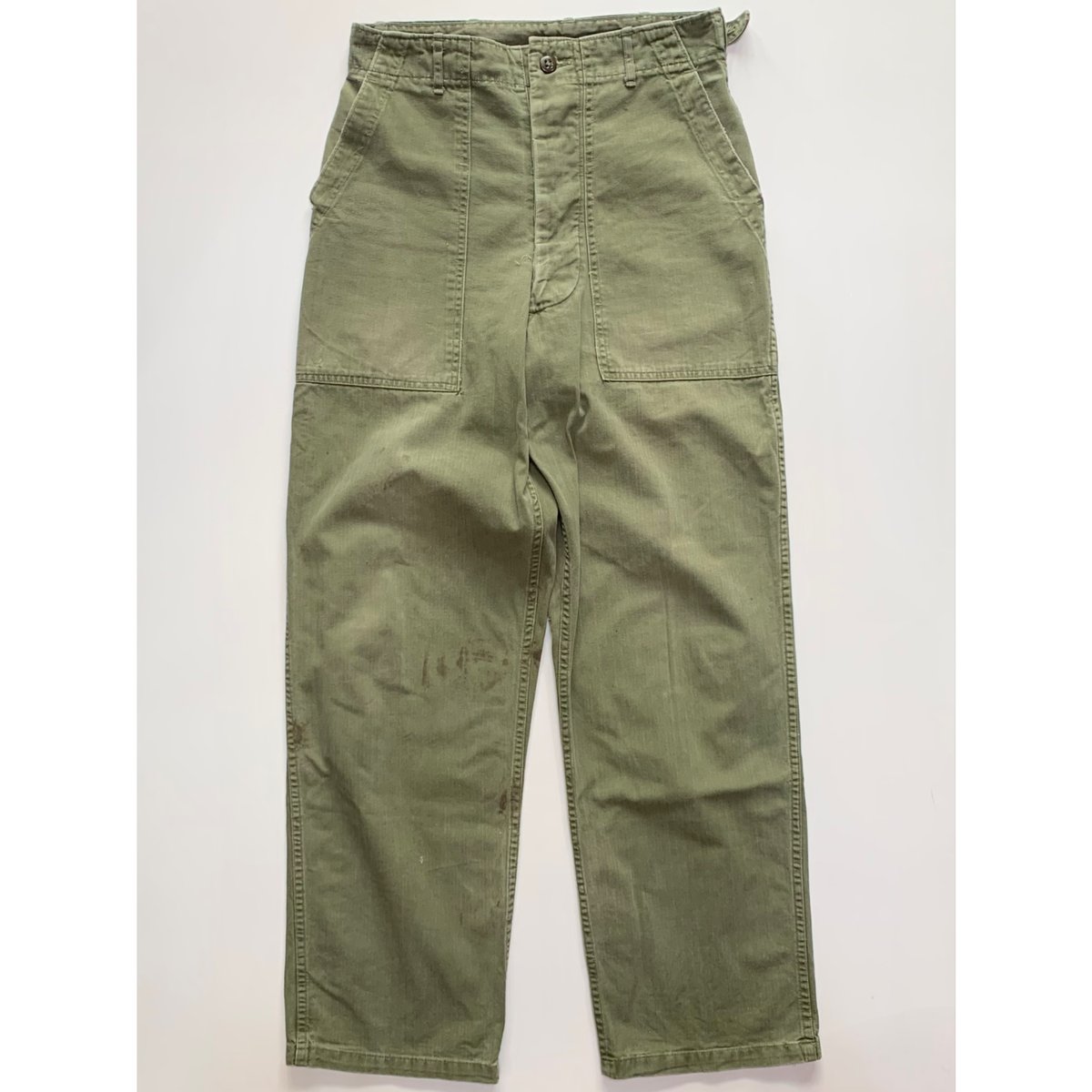 40-50s US ARMY M47 ヘリンボーンツイル ベイカーパンツ 40's~50's【ビンテージ】 U.S.ARMY 【ヘリンボーンツイル】M-47【HBT