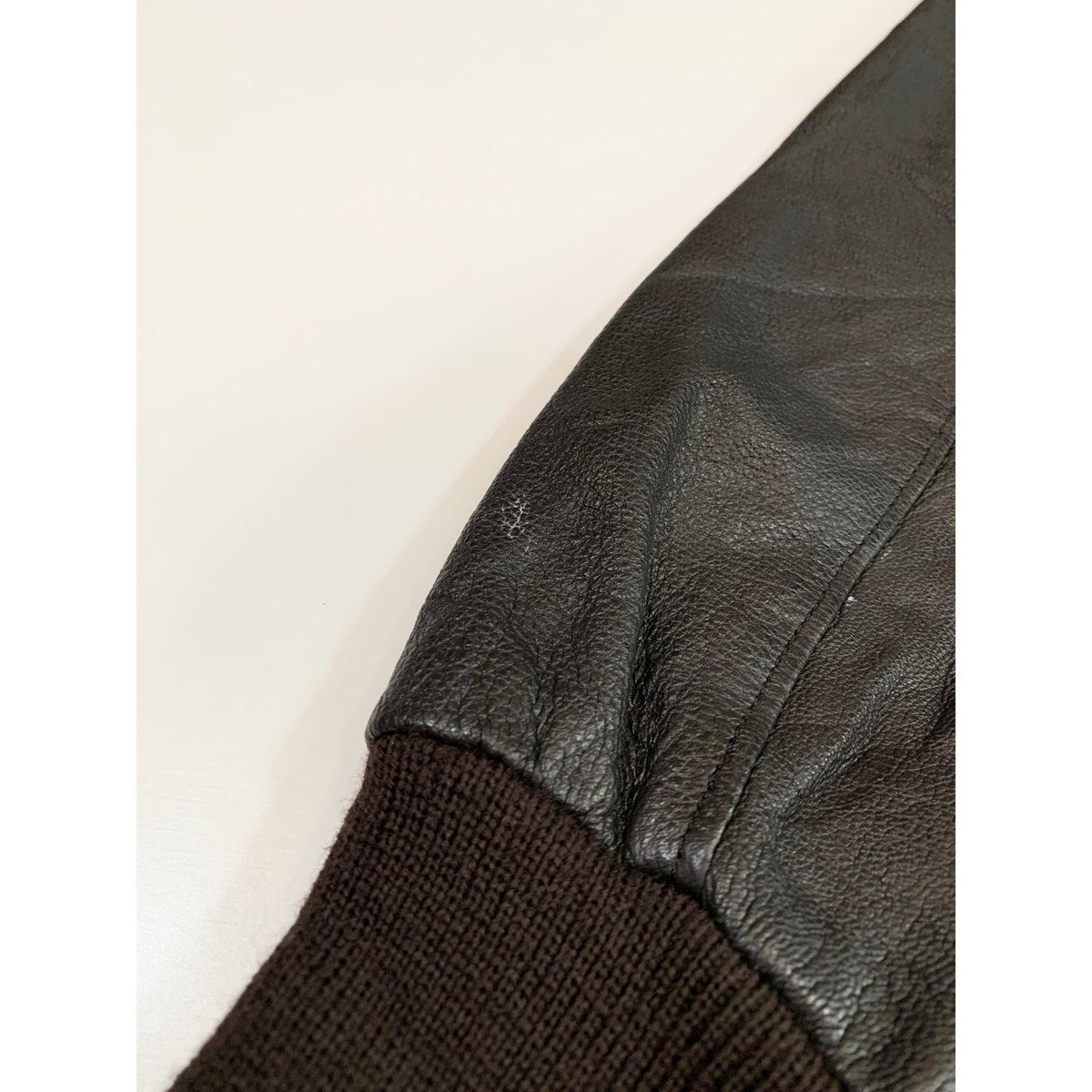 80s L.L.Bean A-2 TYPE LEATHER JACKET MADE IN US 80s L.L.Bean A-2 TYPE LEATHER JACKET MADE IN US