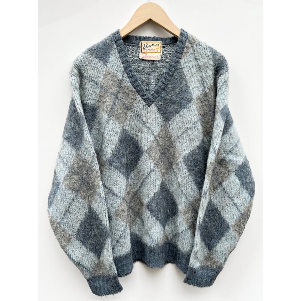 【美品】60's BRENTWOOD WOOL CARDIGAN Vintage 1960's Brentwood Wool Cardigan Selected by Vintage