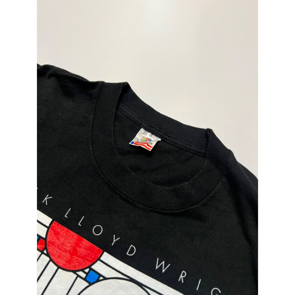 90's Frank Lloyd Wright フランクロイドライト tee 90's FRANK LLOYD WRIGHT T-SHIRTS」 - CROUT